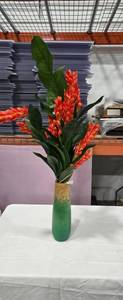 lot 2014 image: Artificial Ginger Flower Arrangement