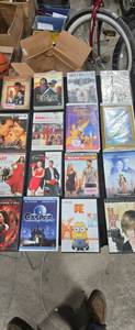 lot 2031 image: Mixed Lot of 18 DVDs and VHS Tapes