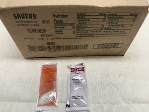 lot 335 image: 200 Pouches Red Wine Vinegar