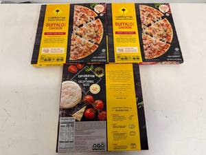 lot 136 image: 3x-Buffalo Chicken Pizza-Californa Pizza Kitchen