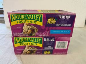 lot 11 image: MM. 2x 16ct Nature Valley Fruit & Nut Bars