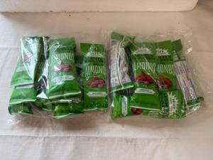 lot 16 image: MM. 2x 8ct Lightly Roasted Whole Almonds