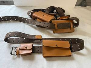 lot 25 image: MM. 4x Free People Belts-Mutiple Sizes