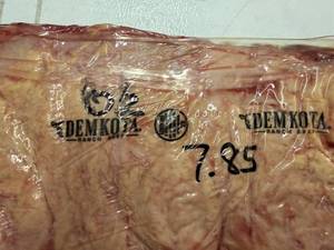 lot 02 image: 7.85lb Demkota New York Strip