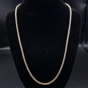 lot 17A image: Impressive 10.35 Carat Diamond Tennis Chain Necklace in 14k Gold w EGL REPORT
