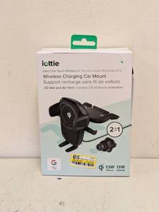 lot 35 image: NEW IOTTIE WIRELESS CHARGING CAR MOUNT