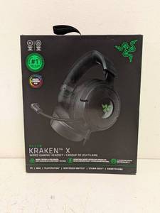 lot 6 image: NEW RAZER KRAKEN X WIRED GAMING HEADSET