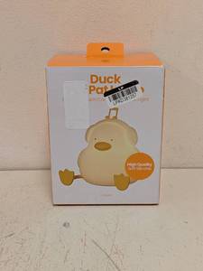 lot 20 image: NEW DUCK PAT PAT LAMP SQUISHY TOUCH CONTROL LED DESK LIGHT