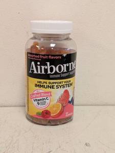 lot 64 image: NEW AIRBORNE IMMUNE SUPPORT SUPPLEMENT 90PK