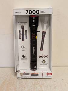 lot 83 image: INFINITY X1 7000 LUMENS DUAL POWER FLASHLIGHT
