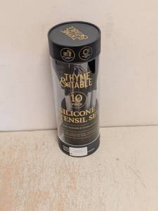 lot 98 image: NEW THYME & TABLE 10 PIECE SILICONE UTENSIL SET