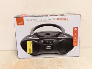 lot 182 image: NEW ILIVE BLUETOOTHCDRADIO BOOMBOX