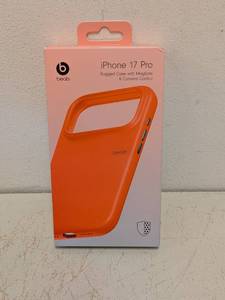 lot 157 image: NEW BEATS IPHONE 17 PRO MAX CASE ORANGE