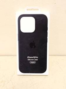 lot 164 image: NEW IPHONE 16PRO SILICONE CASE BLACK