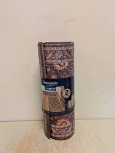 lot 136 image: THOMASVILLE GERTMENIAN COMFORT MAT SET 2PC CULLEN BROWN