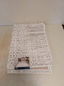 lot 109 image: NEW MOHAWK HOME TANGIERS COLLECTION ACCENT RUG IVORY BEIGE