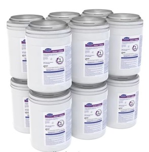 lot 18 image: MSRP $250 1 Case (12 CanistersCase)&nbspDiversey OXIVIR TB One Step Disinfectant Cleaning Wipes, Hospital Grade Accelerated Hydrogen Peroxide -160-Wipes Per 1 Canister Trusted By Millions Of Users In The Cleaning Industry See Youtube