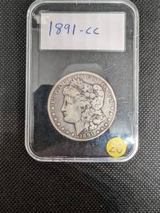 Morgan Silver Dollar 1891-CC Carson City