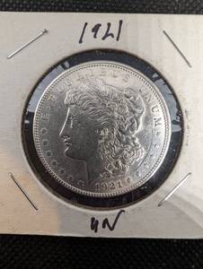 lot 51 image: 1921 Morgan Silver Dollar