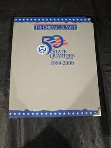 lot 79 image: The Official U.S. Mint 50 State Quarters Album (1999-2008)