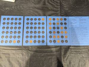lot 90 image: Whitman Lincoln Cents Official Coin Folder - Collection 1981 to 1971, Volume II