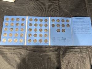 lot 91 image: Whitman Statehood Quarters Folder - Complete 50-State Set 1999-2008