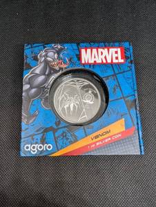 lot 151 image: Marvel Venom 1 oz Silver Coin - 2024 - $2 Legal Tender