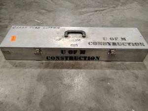 lot 19SK image: Tool Box Labeled Glass Tube Cutter (602665) See Description