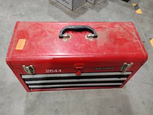 lot 25SK image: Craftsman Three-Drawer Tool Box (602667)