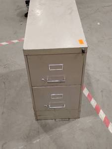 lot 84SK image: Two Drawer Filing Cabinet (603012)