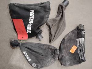 lot 102SK image: Lot of Four Bags For Collecting Sawdust (602912)