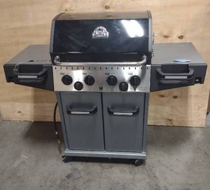 lot 46 image: Huntington Rebel Gas Grill with Electric Rotisserie with Cover