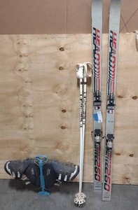 lot 119 image: Head 260 Skis Scott Poles Pro Line San Marco Boots
