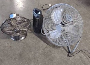 lot 131 image: 2 Fans and a Heater