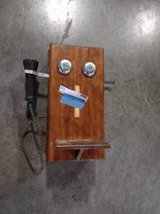lot 137 image: Vintage Fake Wall Phone