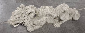 lot 136 image: Outdoor Dragon Statue