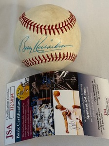 lot 41 image: Bobby Richardson Signed Vintage Spalding Baseball With JSA COA