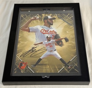 lot 50 image: Grayson Rodriguez 50 Signed With MLB and Fanatics COAs 2025 Under Wraps Emanate MLB Collection Numbered 1850