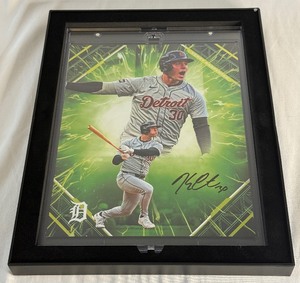lot 51 image: Kerry Carpenter 99 Signed With MLB and Fanatics COAs 2025 Under Wraps Emanate MLB Collection Numbered 4299