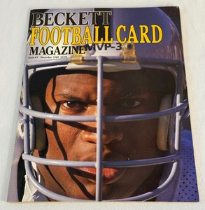 lot 67 image: Bo Jackson 1989 Beckett Magazine