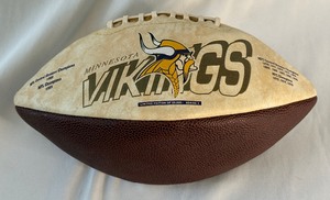 lot 103 image: Minnesota Vikings Limited Edition Football
