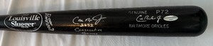 lot 5 image: Cal Ripken Jr. Signed Baseball Bat - Inscribed 2632 Consecutive Games - With Ironclad COA Baltimore Orioles Baseball