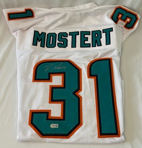 lot 115 image: Raheem Mostert Signed Football Jersey With Beckett COA
