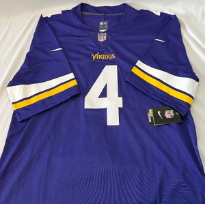 lot 17 image: Dalvin Cook Minnesota Vikings Football Jersey NEW Size XL Nike NFL On Field