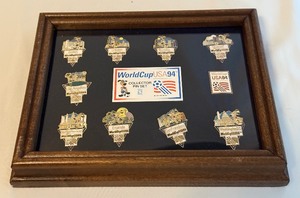lot 142 image: 1994 Team USA World Cup Collector Pin Set Soccer