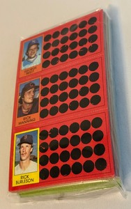 lot 146 image: 1981 Topps Scratch Off Complete Set - Vintage Baseball