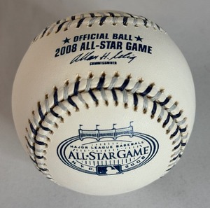 lot 26A image: 2008 All-Star Game Official Selig Baseball