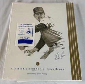 lot 175 image: Nolan Ryan A Historic Journey of Excellemce Limited Edition Baseball Book
