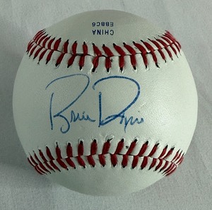 lot 185 image: Brian Dozier Signed Rawlings Baseball - Minnesota Twins