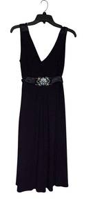 lot 374C image: LL - Purple Evening Dress with Crystal Belt